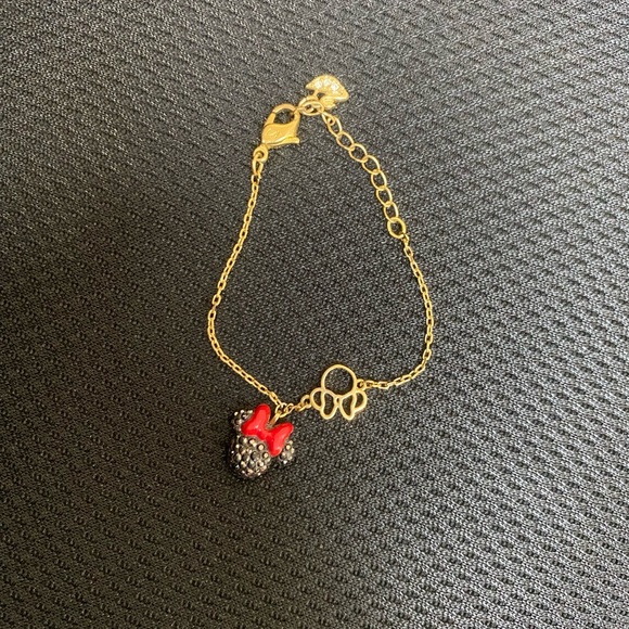 Child’s Swarovski Minnie Mouse Bracelet - Picture 2 of 2
